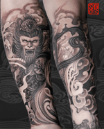 Monkey Warrior Sleeve