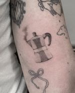 Moka ☕️ 📍 @blue_tony_toy • #mokatattoo #moka #bialettitattoo #dotworktattoos #microrealismtattoo