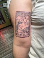 The Sun Tarot Card Tattoo