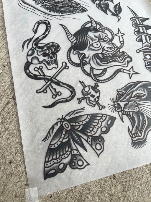 Flash tattoo
