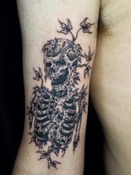 Overgrown Skeleton