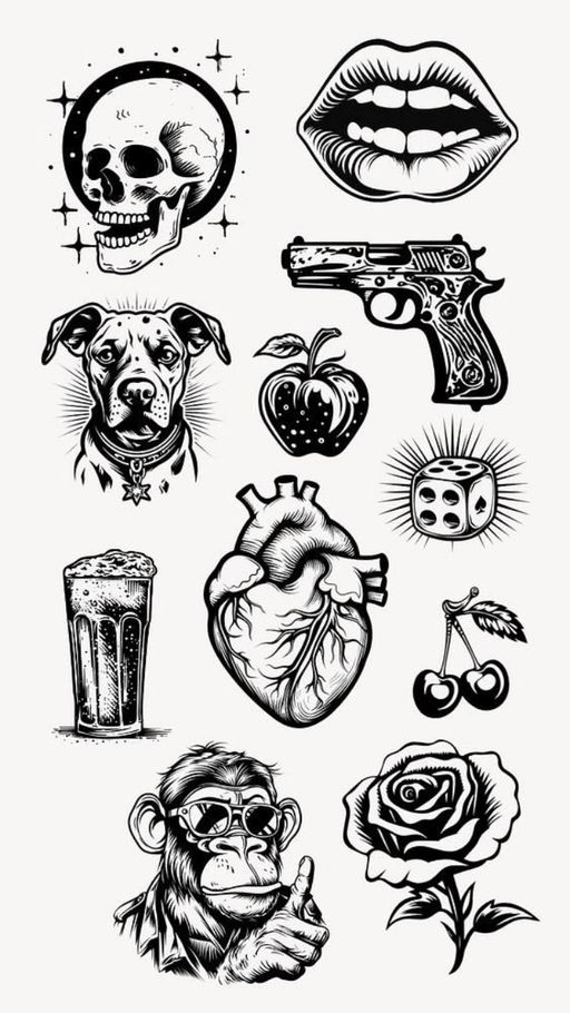 Flash tattoo