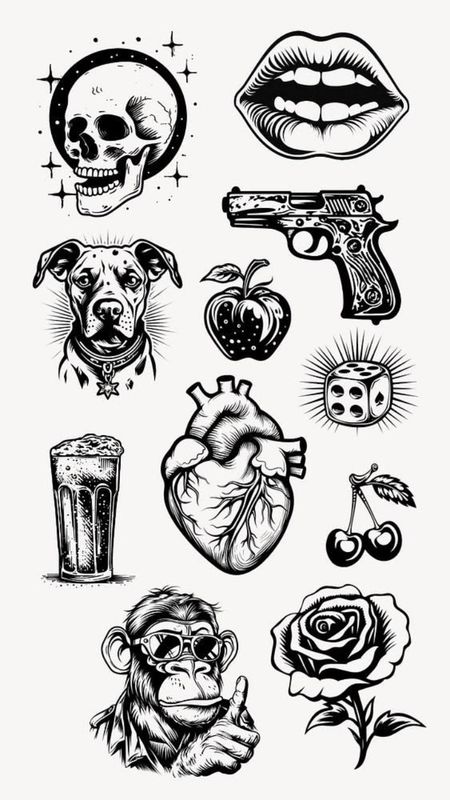 Flash tattoo