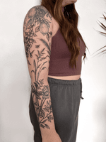 Floral Arm Tattoo