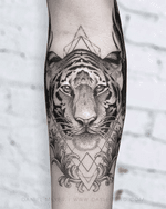 Tiger Face Tattoo
