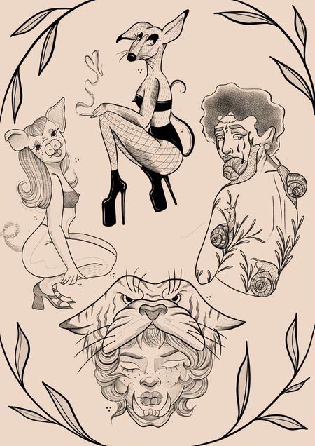 Flash tattoo