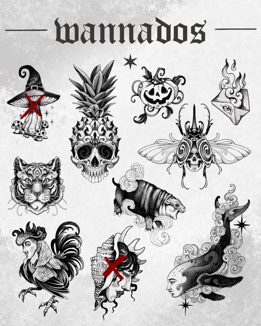 Flash tattoo