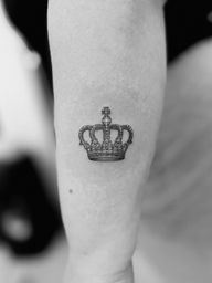 Small Crown Tattoo