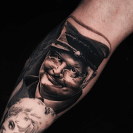 Benny Hill Portrait