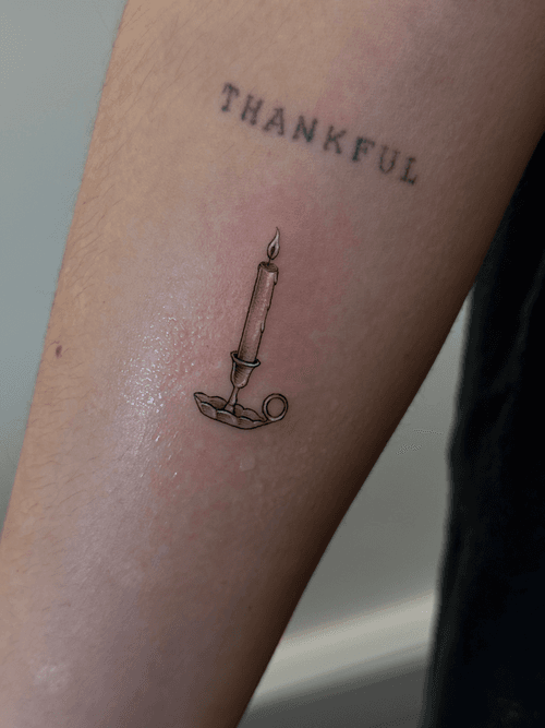 Candle Tattoo