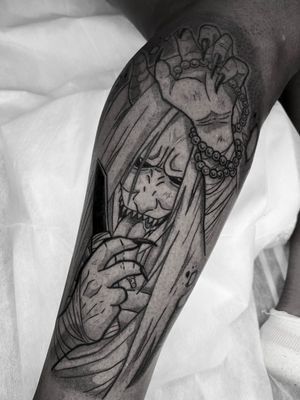 reaper death seal hand tattoo