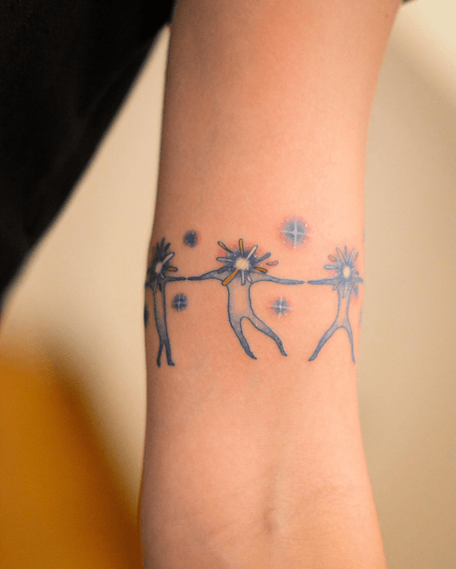 Cosmic Humanoids Bracelet