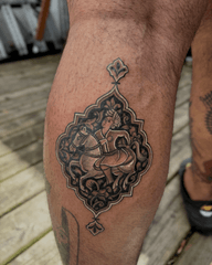 Persian Miniature Tattoo
