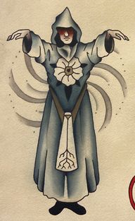 Mystical Hooded Figure