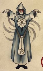 Mystical Hooded Figure