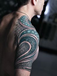 Las Vegas booking 2026 is open... DM or email tattoocascad@gmail.com #ornamentalink #ornamentalika #geometrictattoo #lasvegastattoo #tattoopattern
