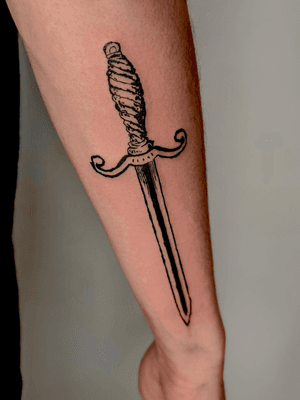 Blackwork tattoo style