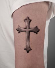 3D Shaded Cross