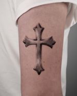 3D Shaded Cross