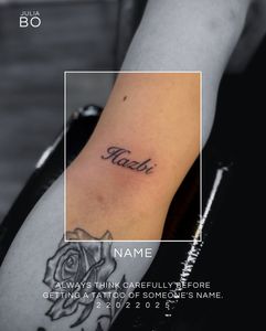 Name Tattoo