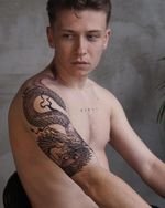 Dragon Upper Arm Piece