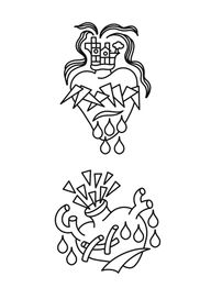 Sacred and Anatomical Heart Flash