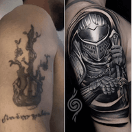 Medieval Knight Cover-up