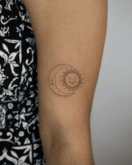 Sun and Moon Faces