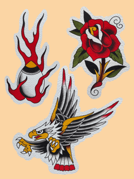 Flash tattoo