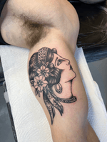 Floral Lady Portrait