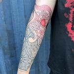 Geometric Ornamental Sleeve