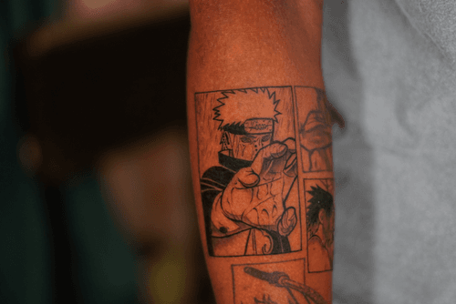 Naruto Manga Panel