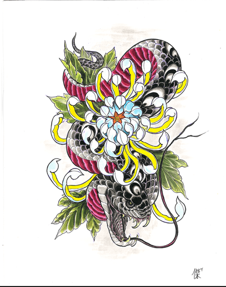 Flash tattoo