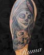 💉💉Von Ruma gestochen💉💉 🍀🍀Wir haben noch Frei Termine 🍀🍀 Unsere Tattoo Studio befindet sich Auf die Bahnhofstr 28 in Lorsch ______________________________________ #cheyennetattooequipment #killerinktattoo #worldfamous #fkirons #germany #naxosinktattoo #tattooartist #ru_ma_82 #inkmag #inkmagazine #realistictattoo #skulltattoo #lacatrinatattoo