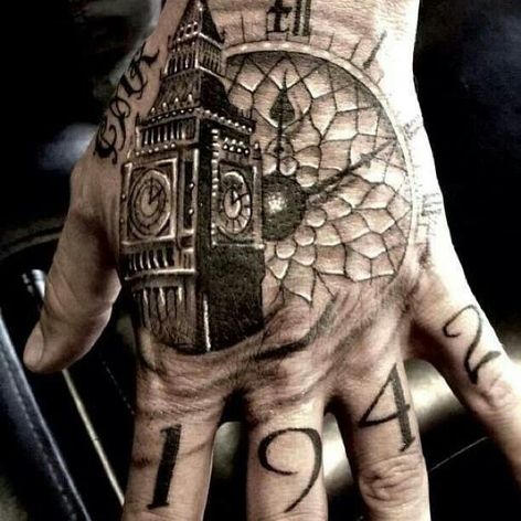 35 Urgent Time Tattoos • Tattoodo