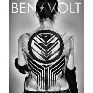 Blackwork backpiece by Ben Volt