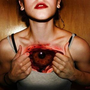 #bloody #eye #realistic #chest
