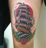#ship #traditionalTattoo #traditional #colorTattoo #color