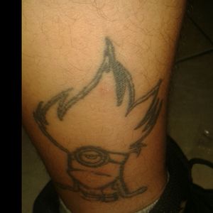 Proof Of love: my wife did this tattoo on me. Hahaha, shes not a tattoo artist