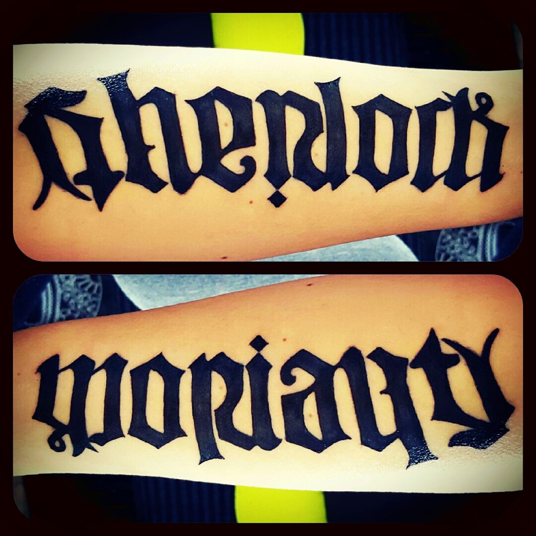 27 Ambigram Tattoo Designs That Will Make You Flip