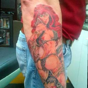 Red Sonja by Shady Grady at Anything's Possible, Mooresville, NC