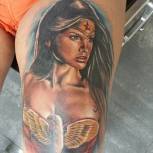Wonder woman by Manu Badet