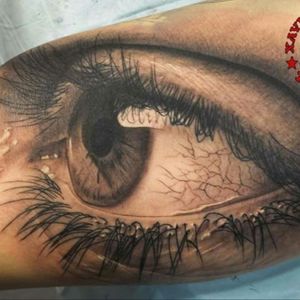 Xavi Tattoo#hiperrealism #hiperrealismo #eye #olho #XaviTattoo