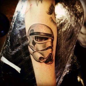 Stormtrooper tattoo! #starwars #stormtrooper