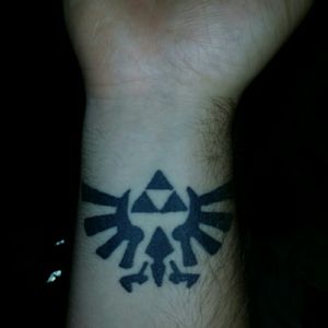 My second tattoo: The Wingcrest of the Royal Family of Hyrule