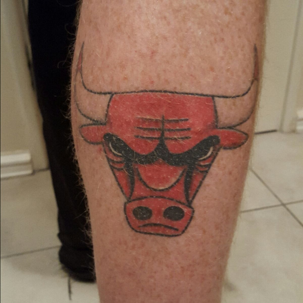 Tattoo uploaded by Matt Dalby • My Bull.. My favourite tatt.. Done by Ben  at Abandoned Art • Tattoodo