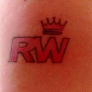 My robbie williams tattoo for when I was at his take the crown tour