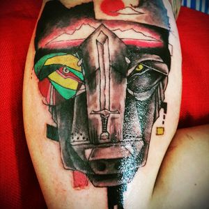 My Game of Thrones inspired abstract wolf tattoo#gameofthrones #housestark #sigil #winterfell #wolf #abstracttattoo