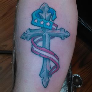 Patriotic cross