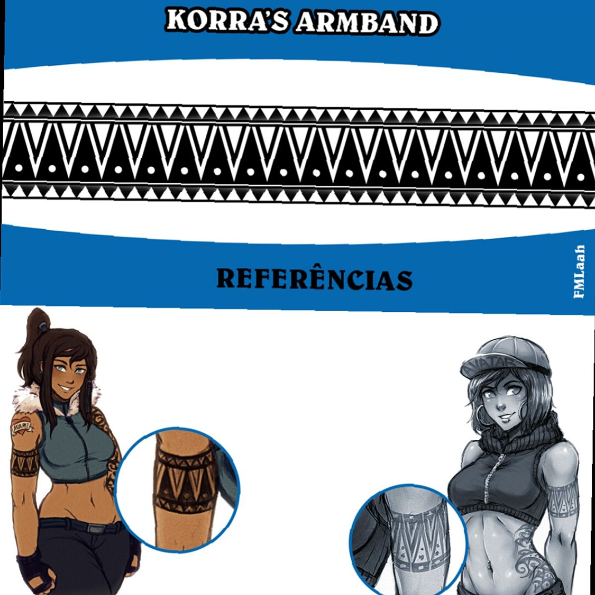 Tattoo uploaded by Lauren Ferreira • Original tattoo idea Korra's